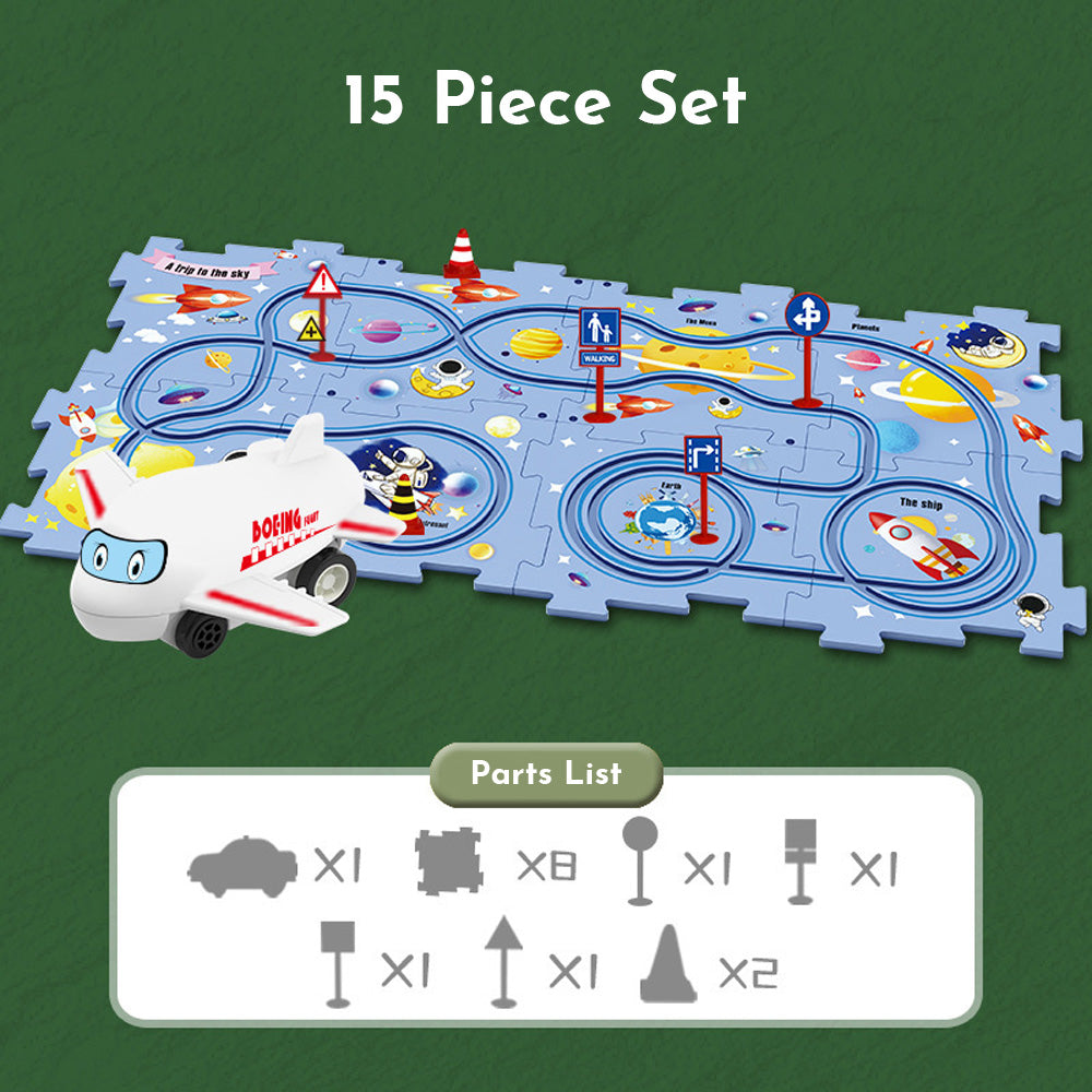 Puzzle Racer Universe Theme 15 pieces